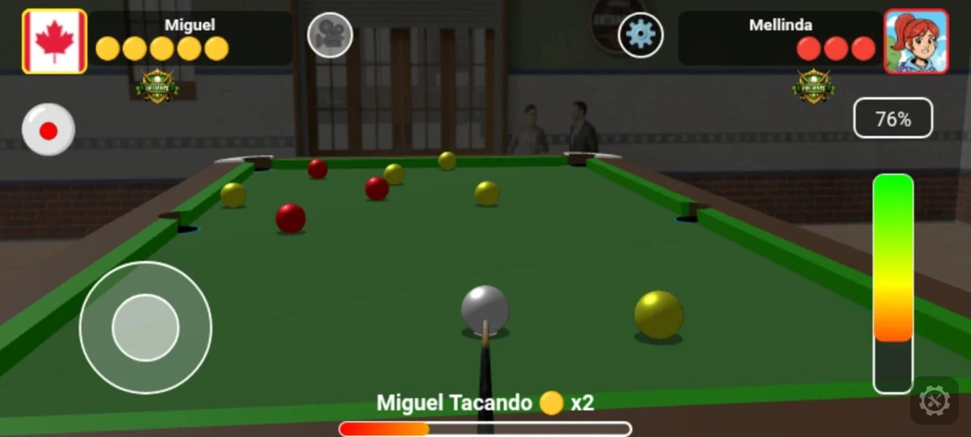Sinuca de Bar screenshot 1
