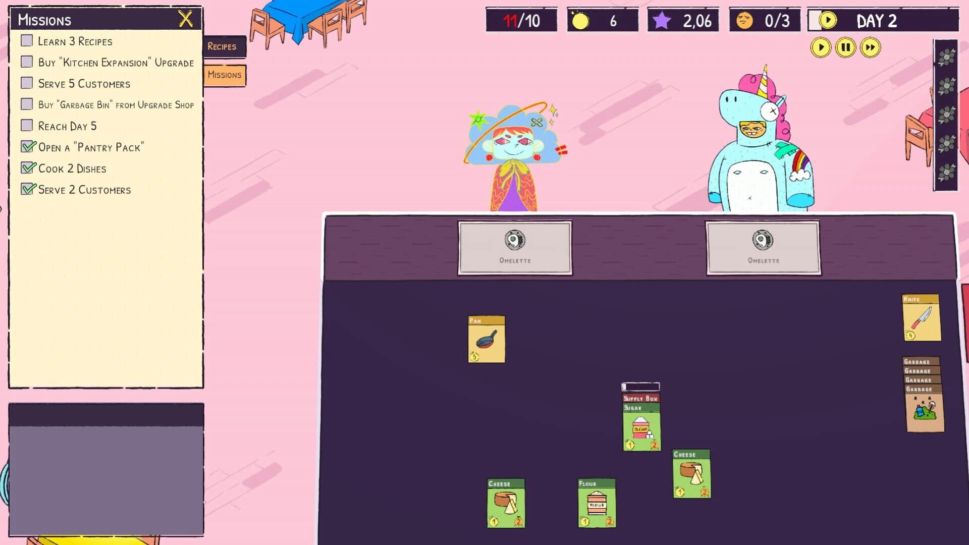 Sizzle & Stack screenshot 2