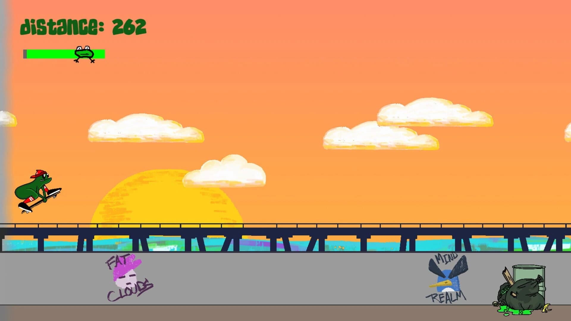 Skater Frog screenshot 1
