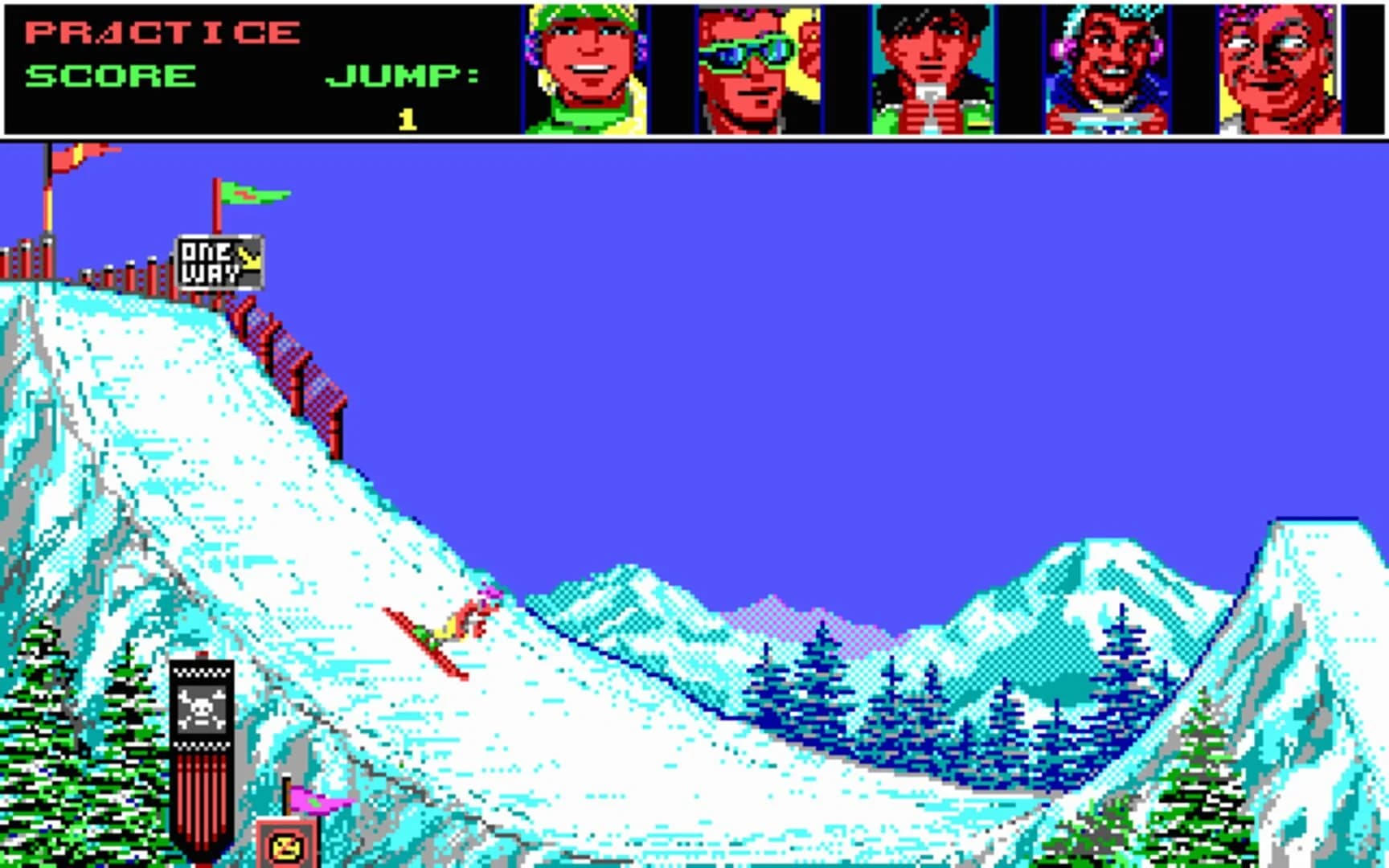 Ski or Die screenshot 1