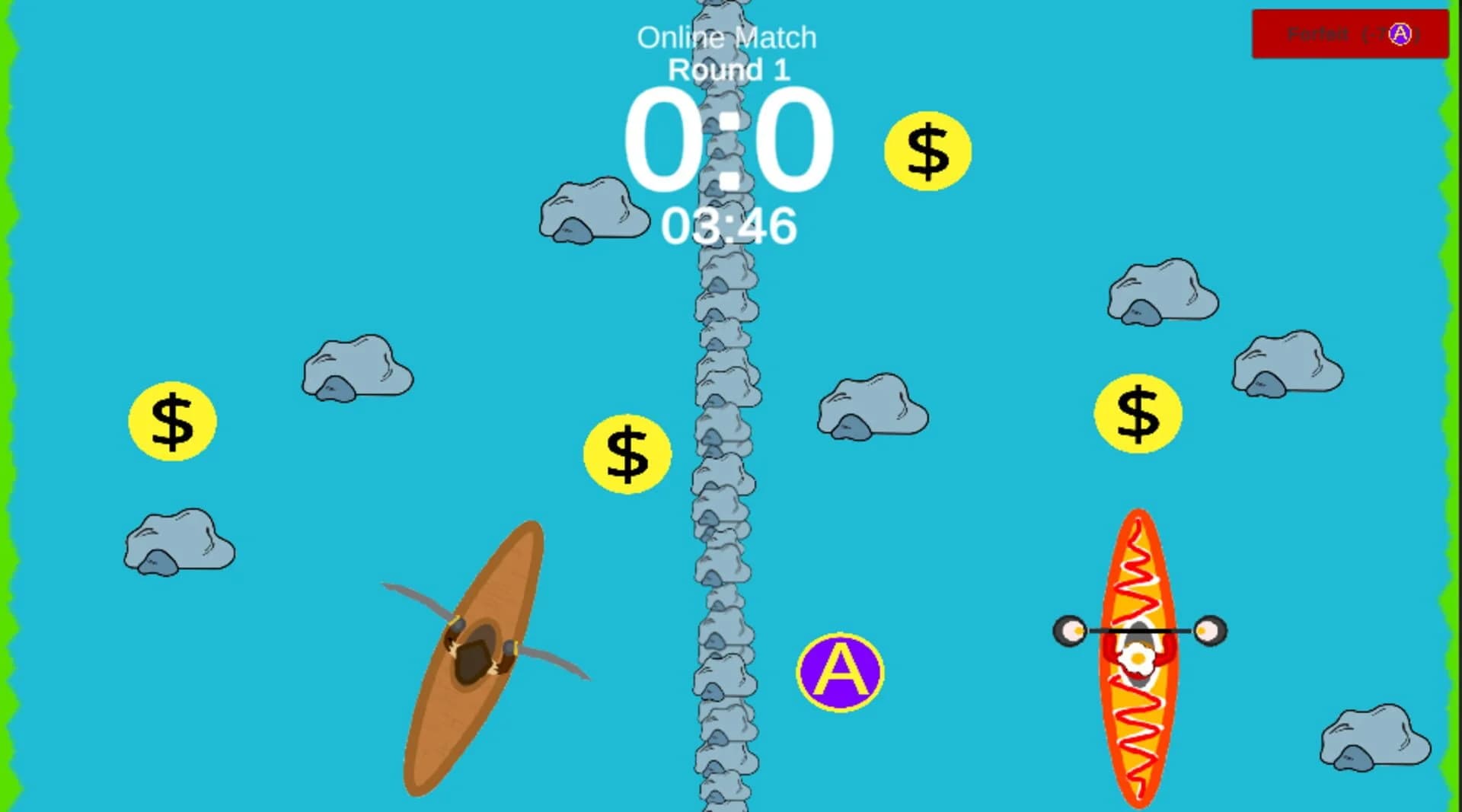 Skimming Canoe screenshot 2