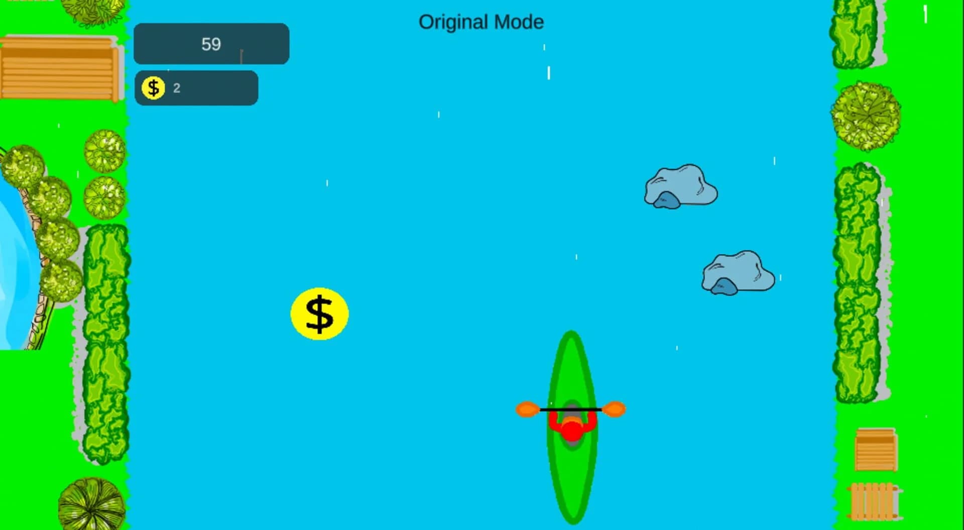 Skimming Canoe screenshot 4