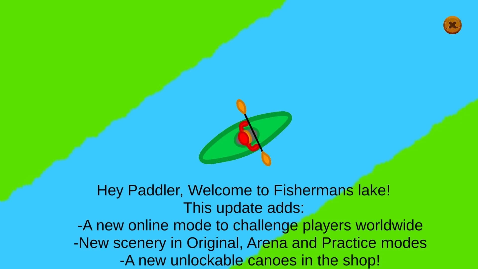 Skimming Canoe screenshot 3