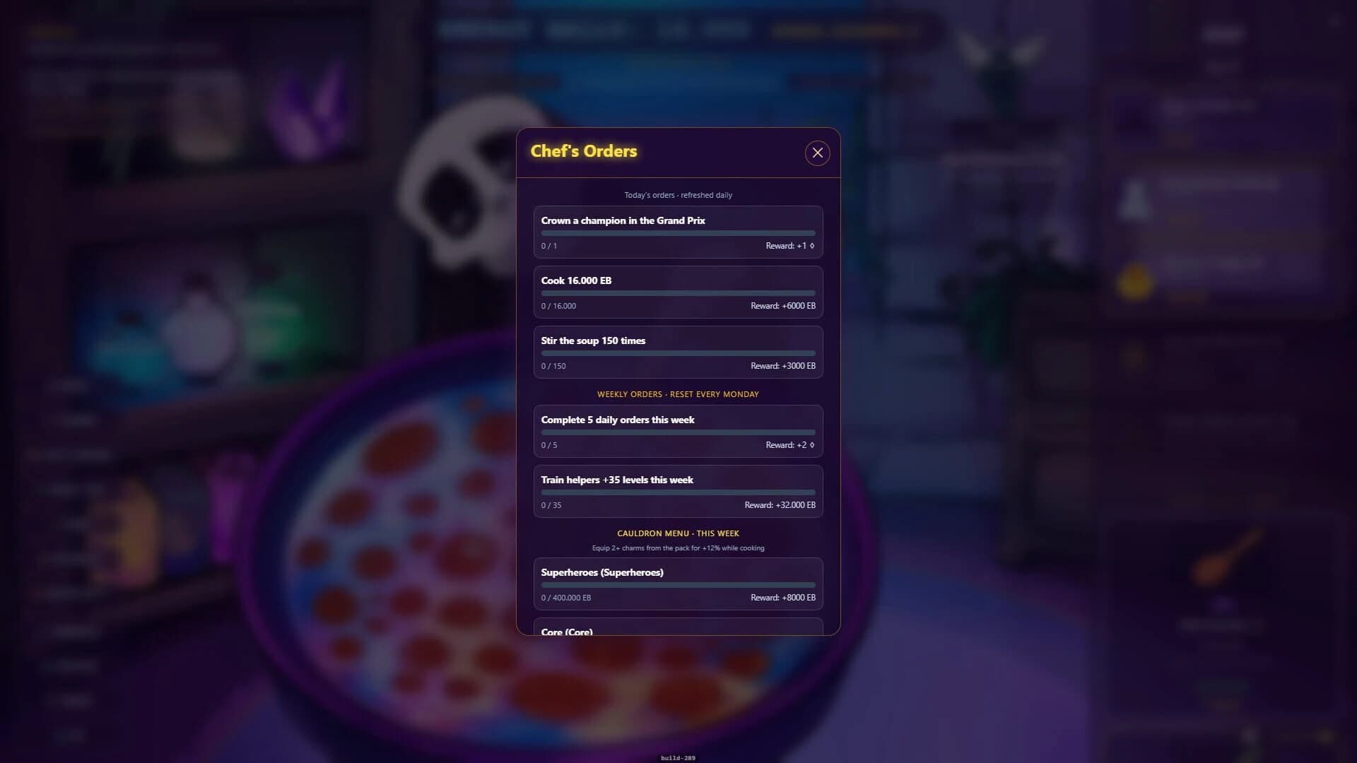 Skullchef screenshot 2