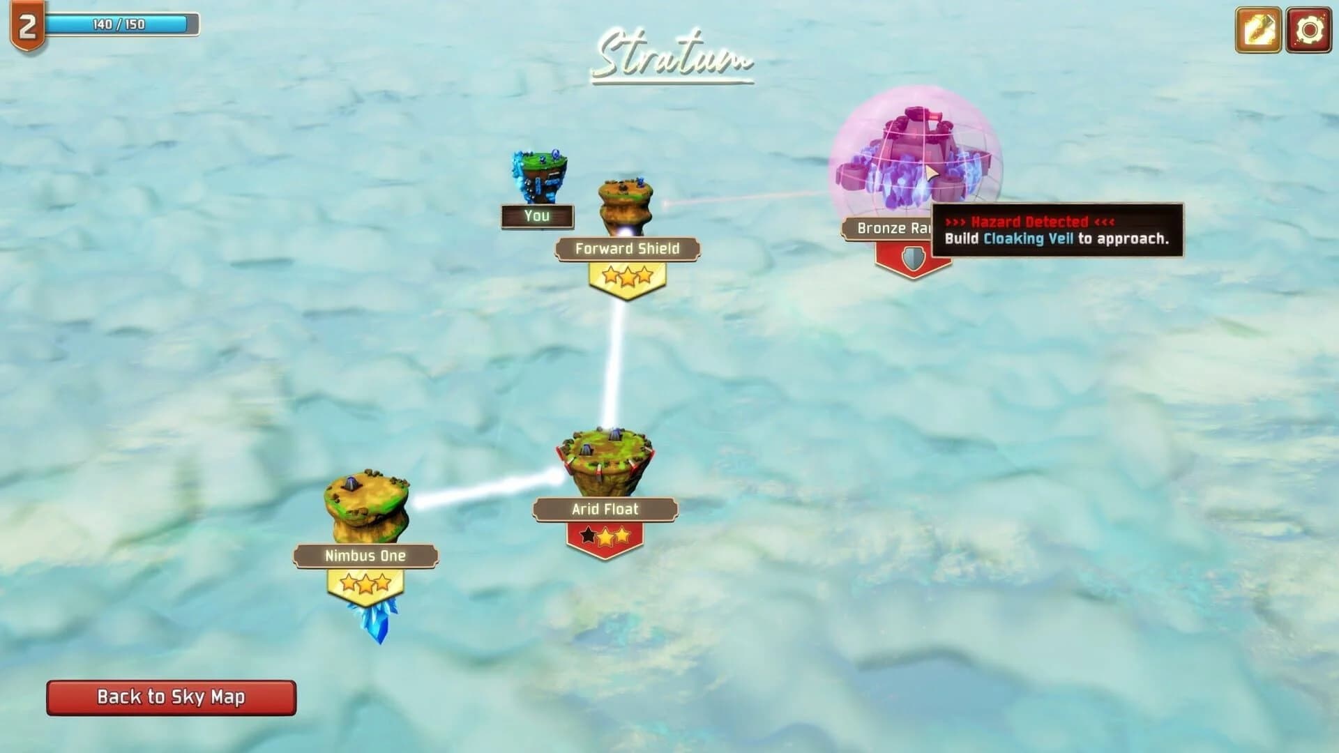 Sky Cannoneer screenshot 1