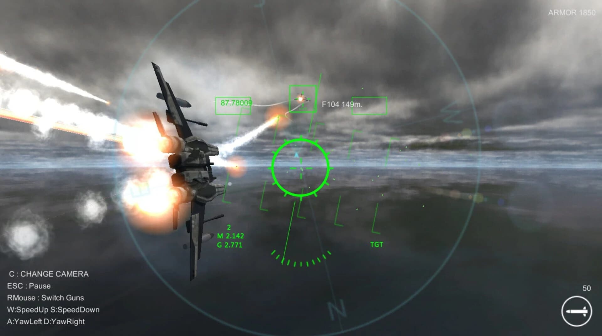 SkyGameChanger-AirCombat II- screenshot 1