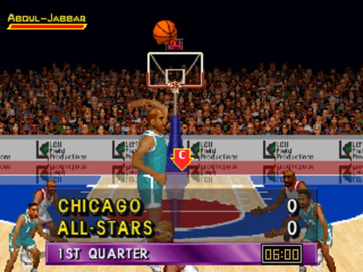 Slam 'n Jam '96 Featuring Magic & Kareem screenshot 2