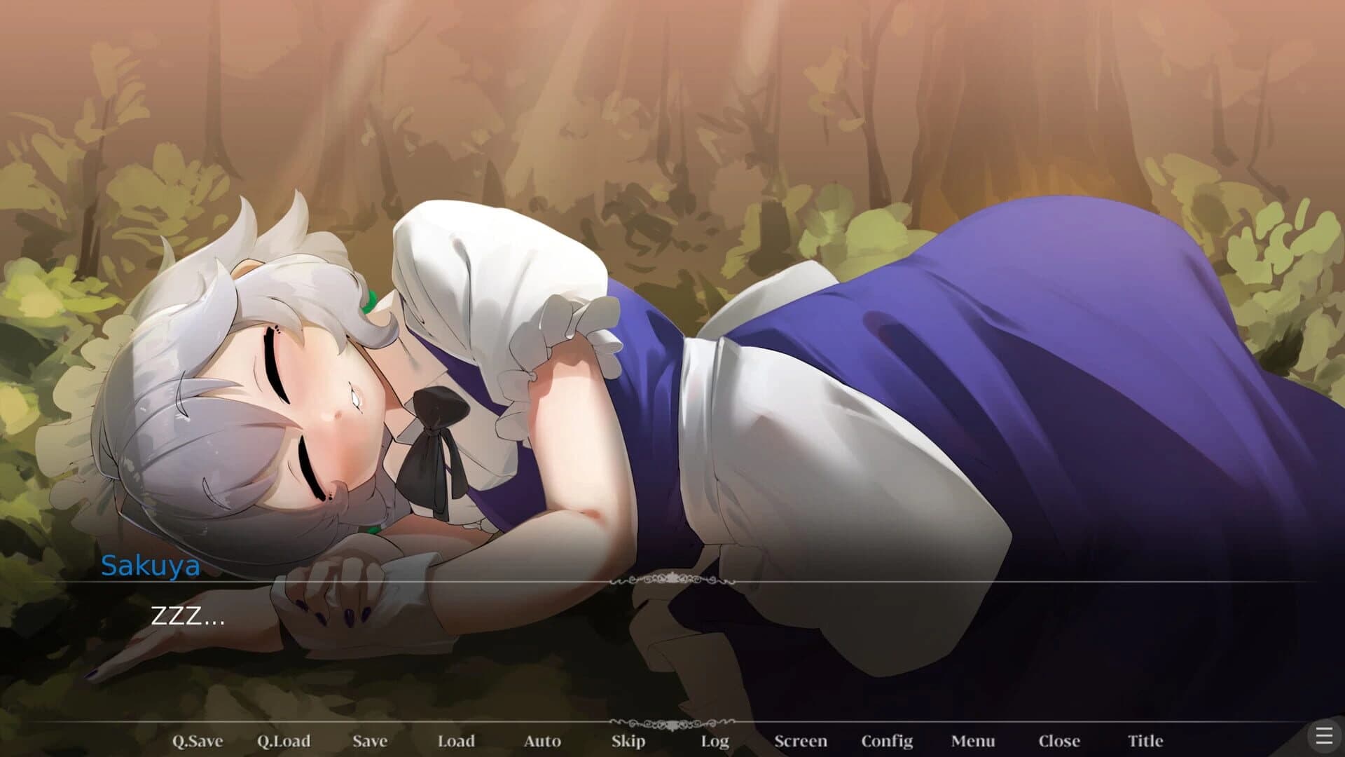 Sleeping With Sakuya Izayoi screenshot 2