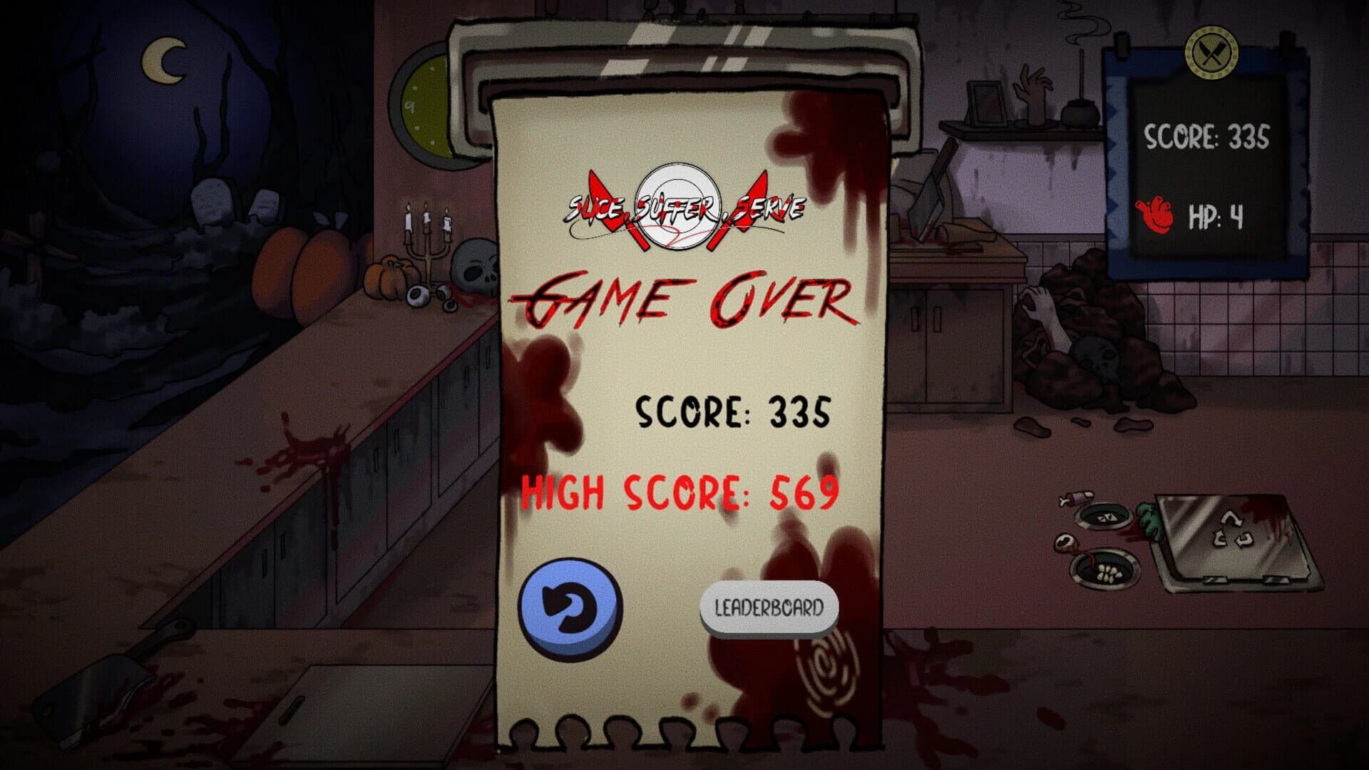 Slice, Suffer, Serve! screenshot 1