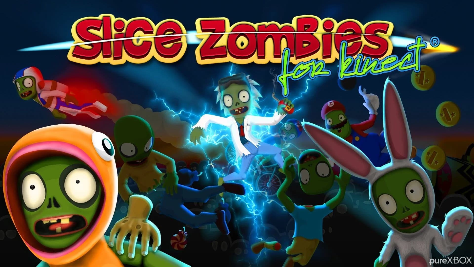 Slice Zombies for Kinect screenshot 1