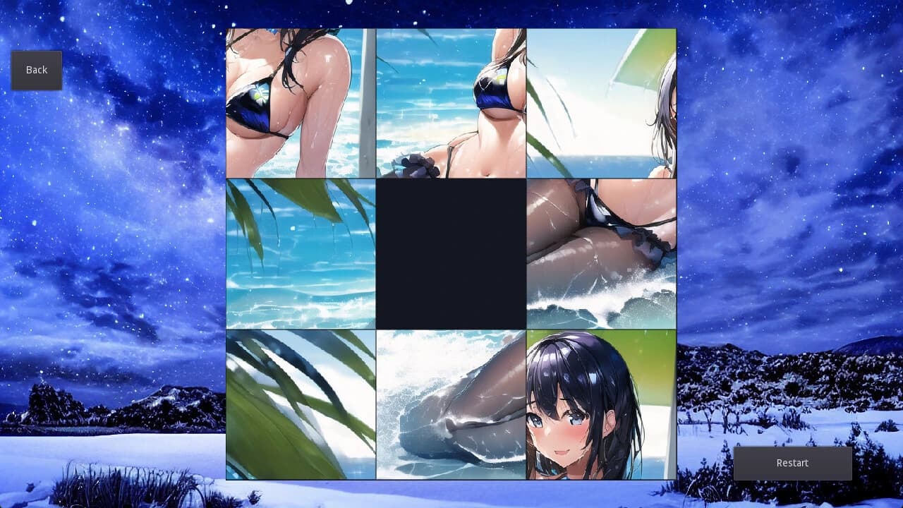 Slide Puzzle: Cute Moe Girls screenshot 6