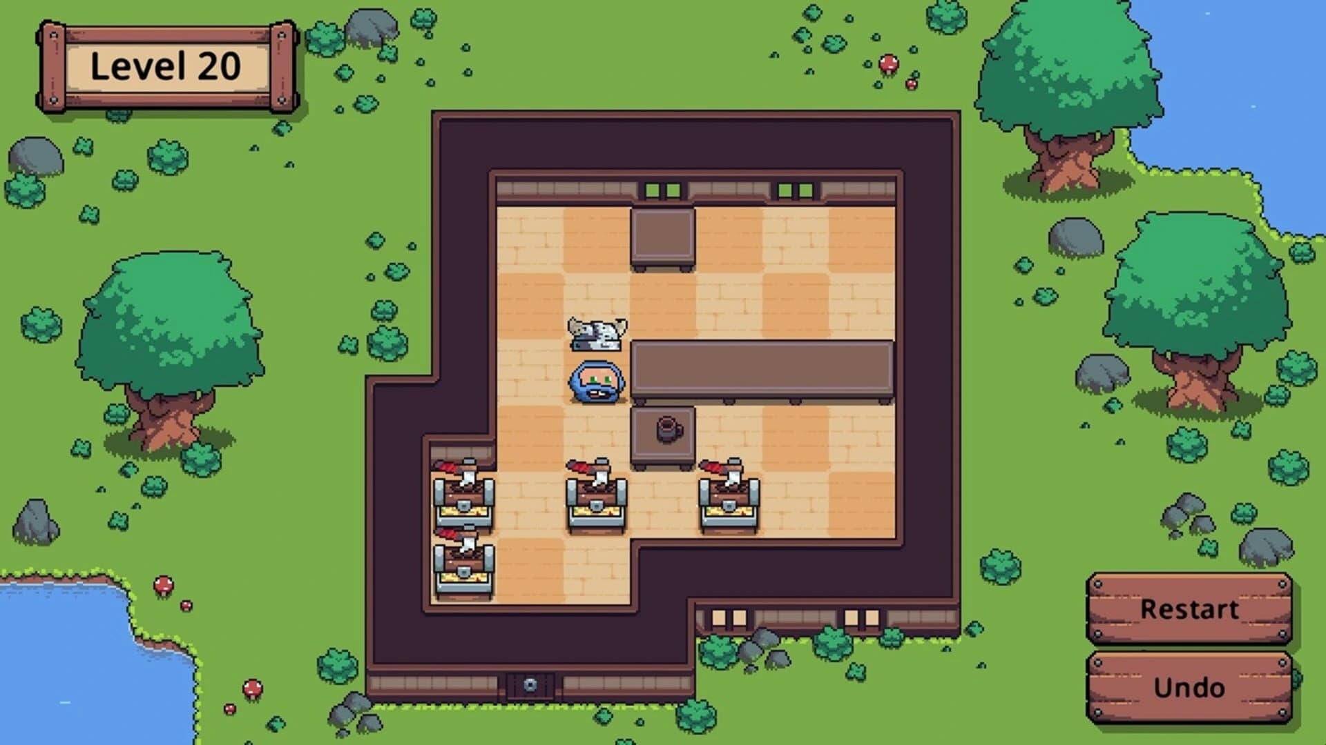 Slide Viking: Treasure's Path screenshot 3