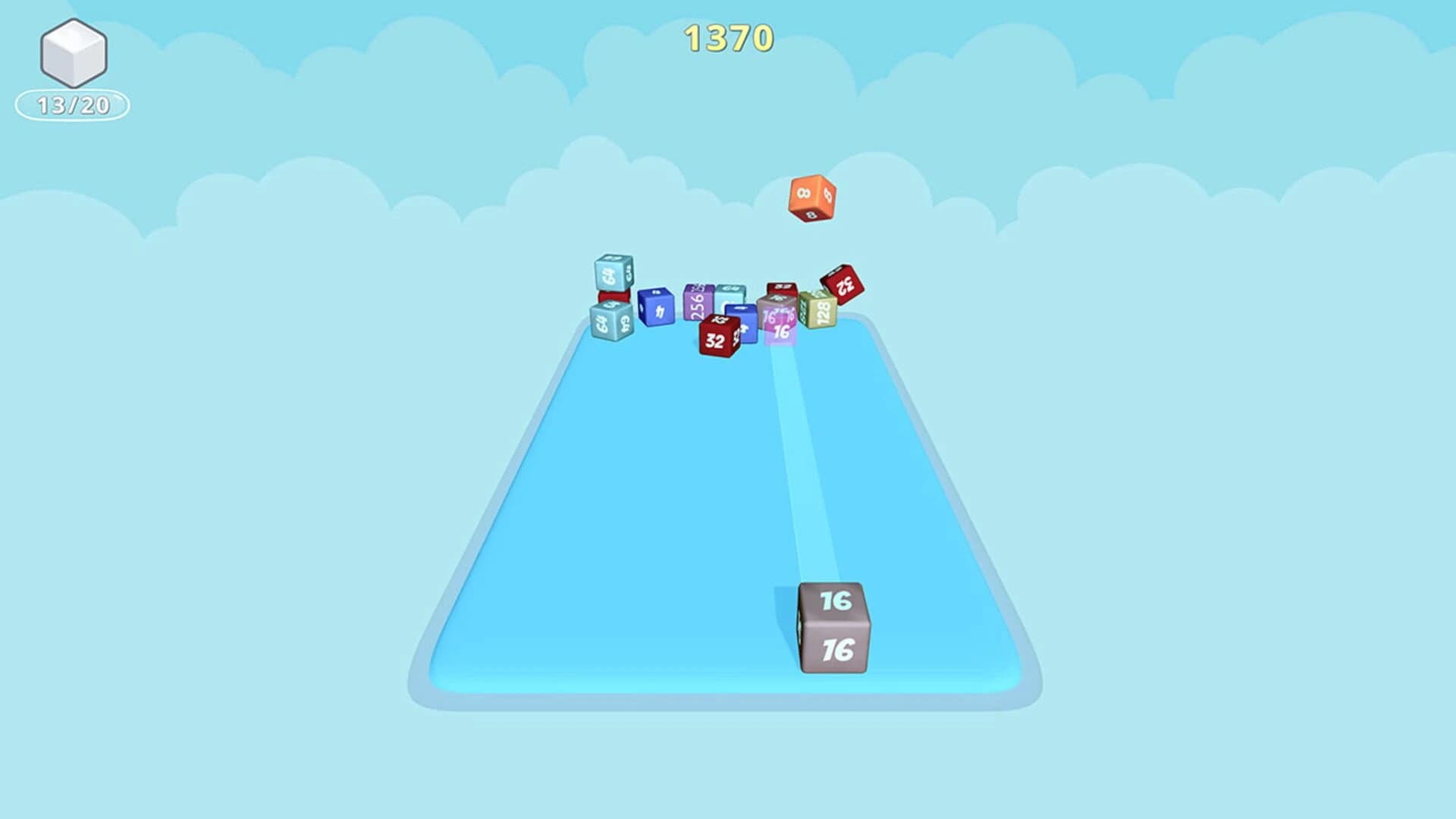 Sliding Cubes 2048 Mania screenshot 3
