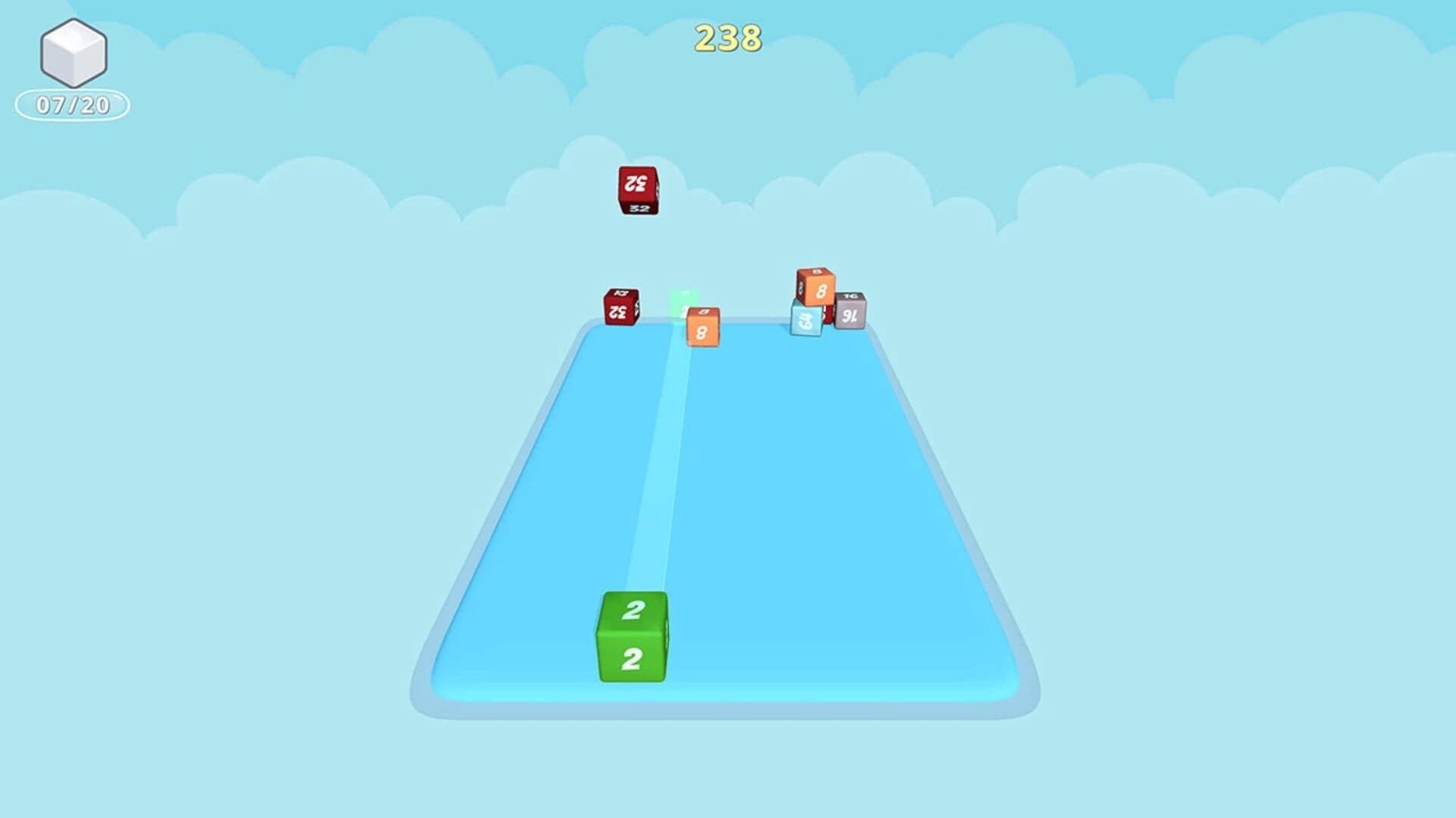 Sliding Cubes 2048 Mania screenshot 4