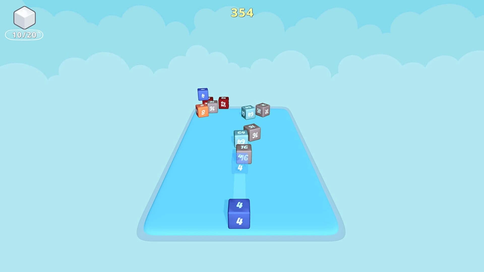 Sliding Cubes 2048 Mania screenshot 2