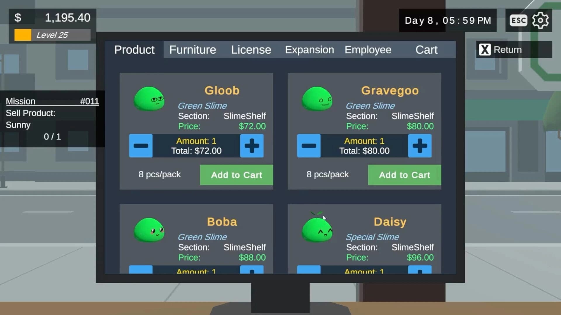 Slime Store Simulator screenshot 3