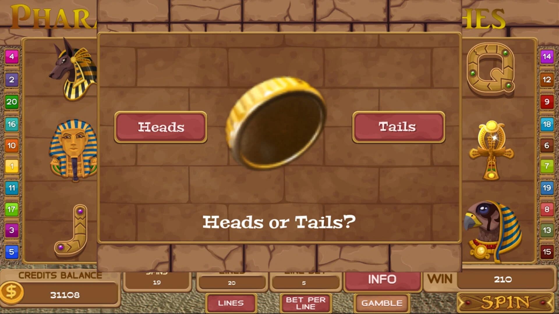 Slots - Pharaoh's Riches screenshot 4