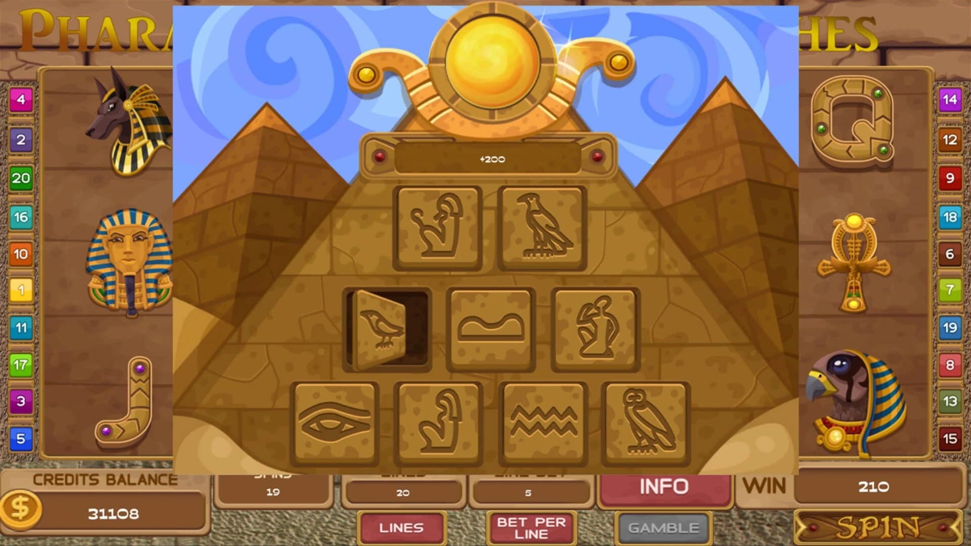 Slots - Pharaoh's Riches screenshot 1