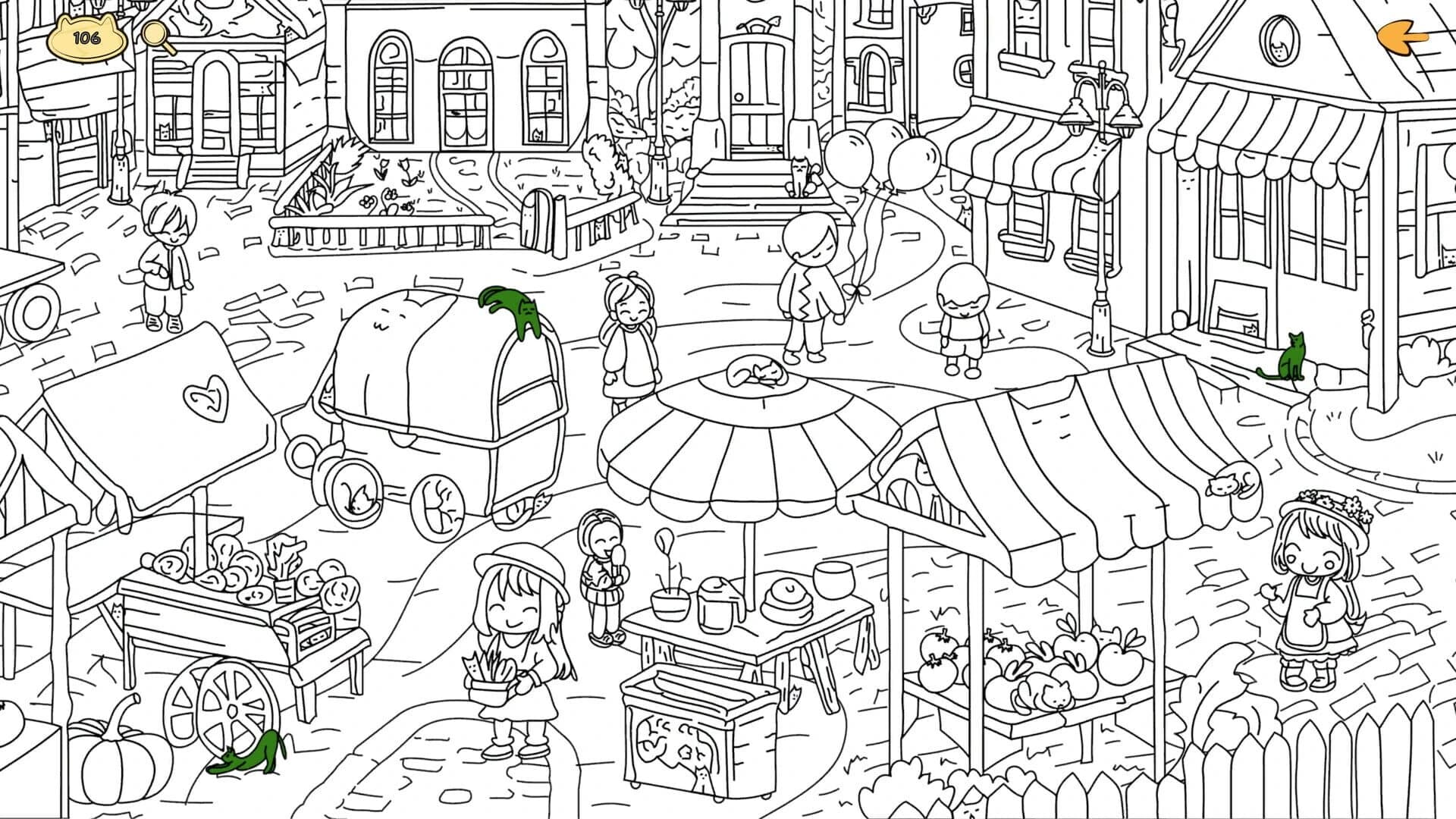 Small Town Filled With Cats screenshot 1