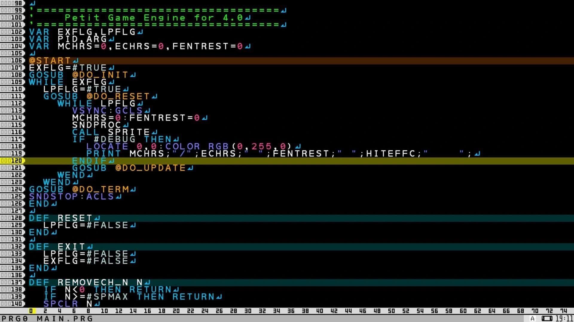 SmileBasic 4 screenshot 2