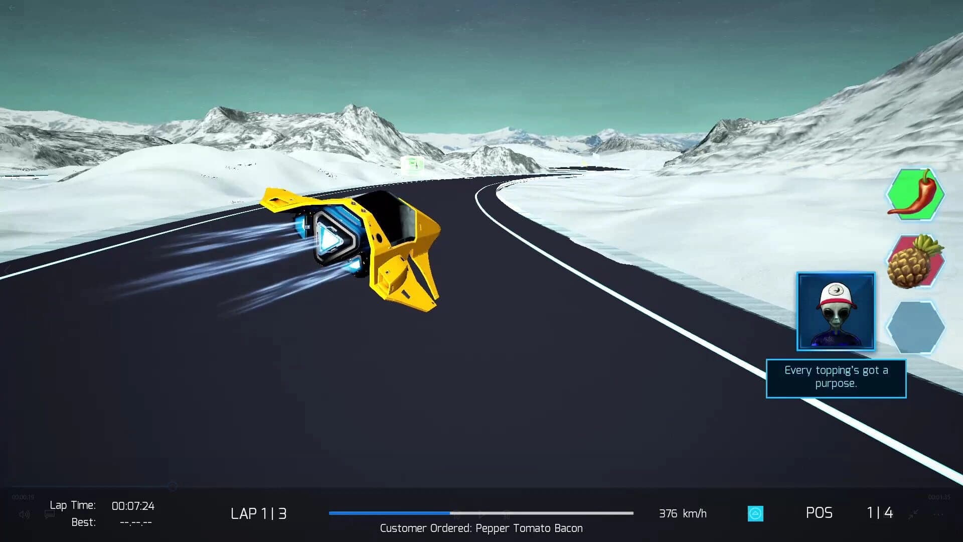 Smugglers of Cygnus: Cygnus Pizza Race screenshot 3