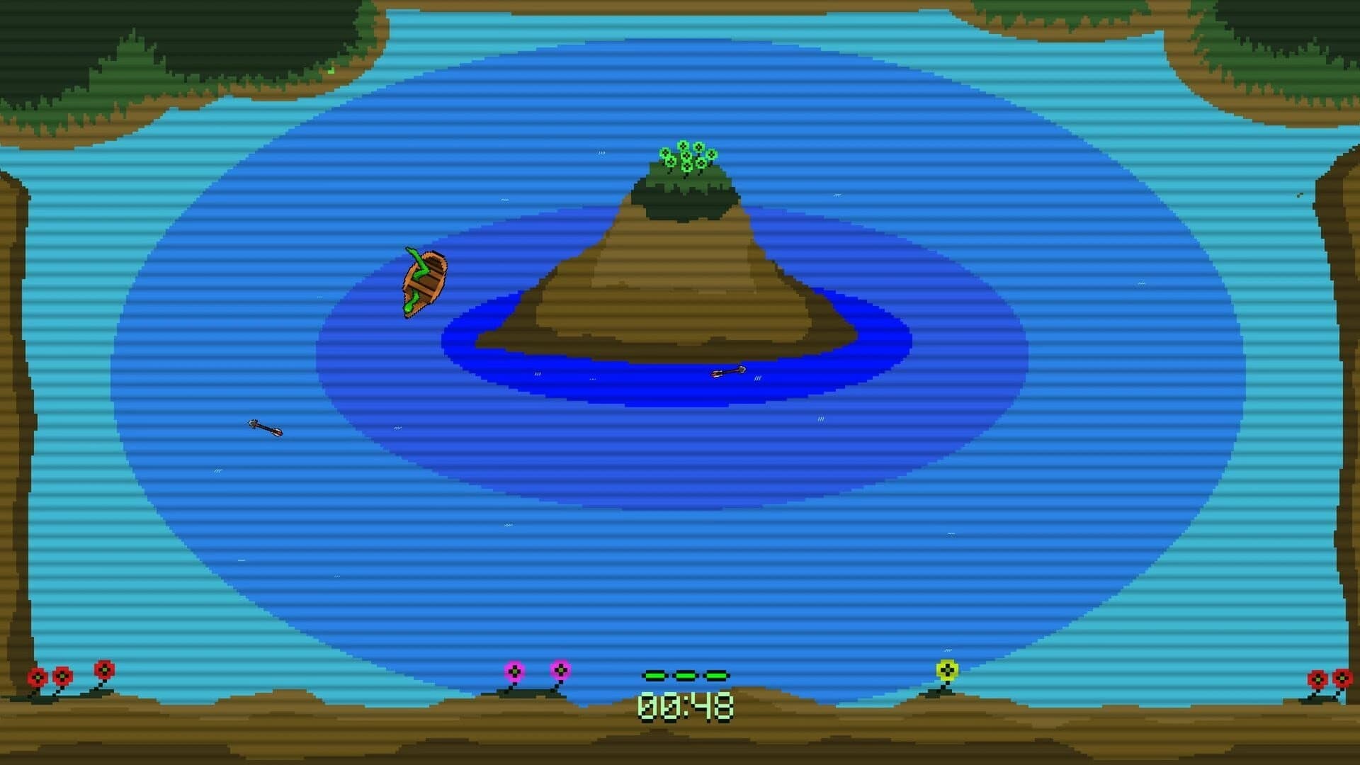 Snake Boat: Otterrific Arcade screenshot 2