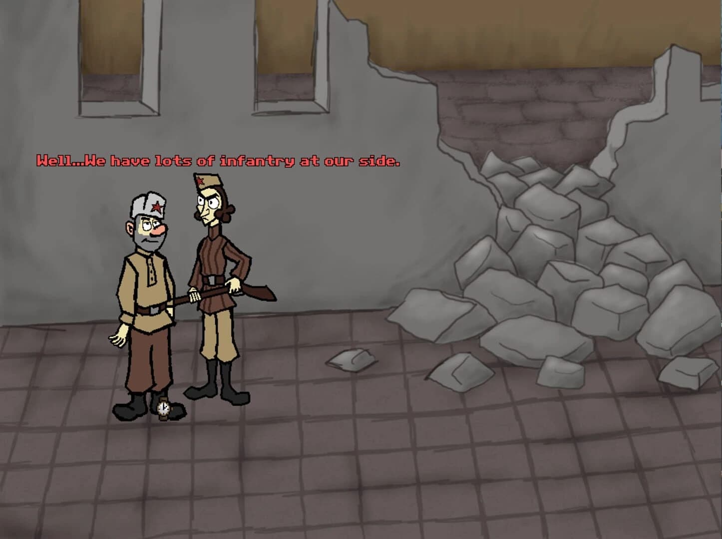 Sniper and Spotter Being Patriotic screenshot 1