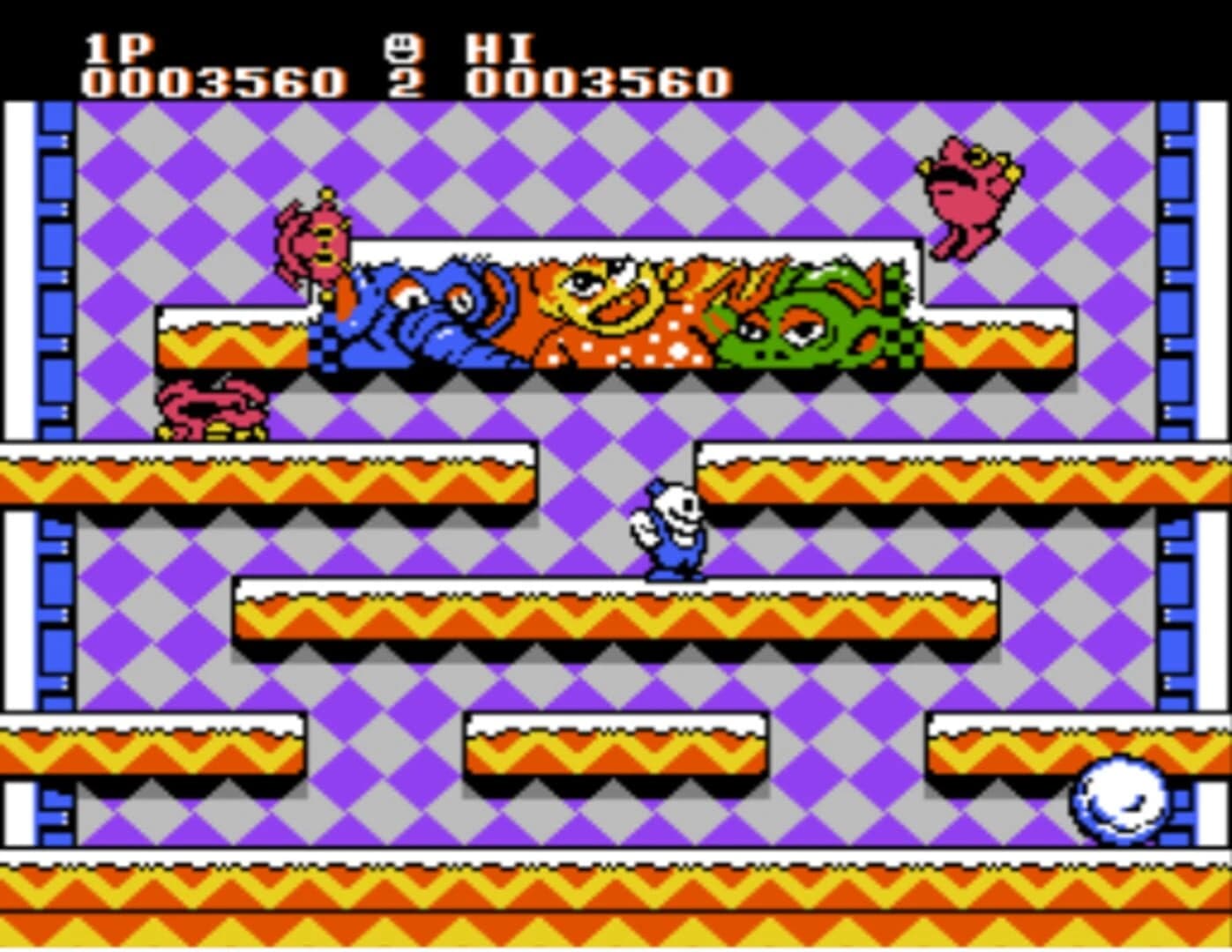 Snow Bros. screenshot 1