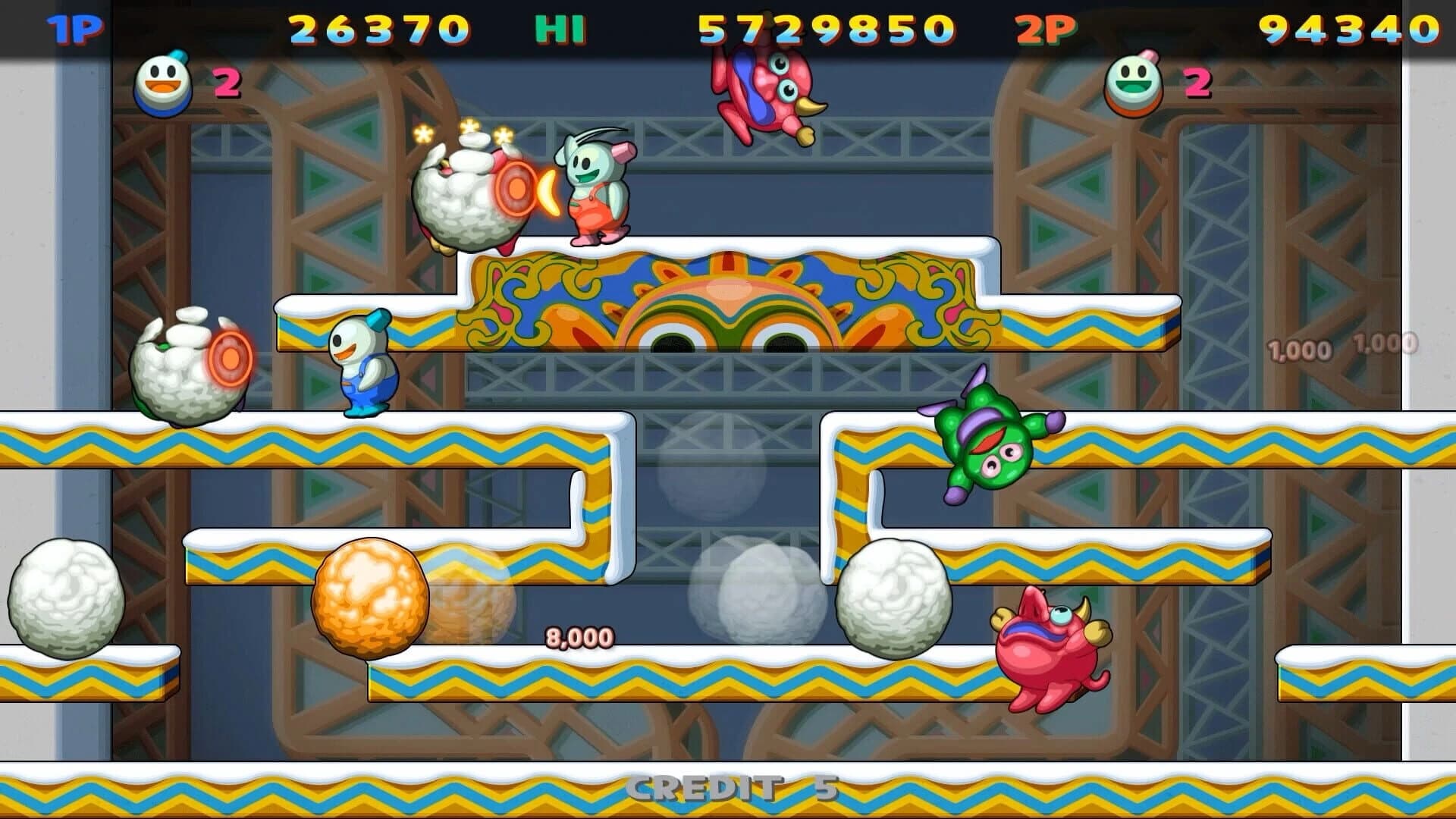 Snow Bros. Special: Anniversary Edition screenshot 1