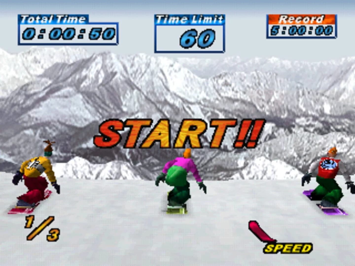 Snowboarding screenshot 2