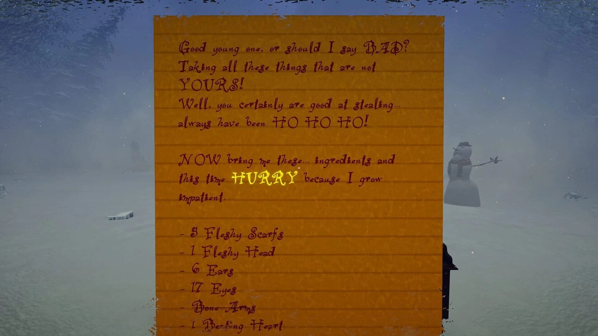 Snowmen screenshot 1