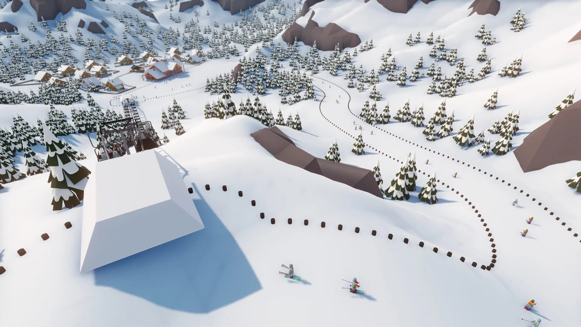 Snowtopia: Ski Resort Builder screenshot 1