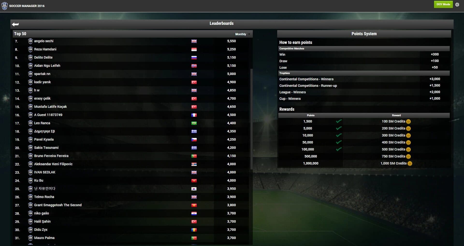 Soccer Manager 2016 screenshot 3