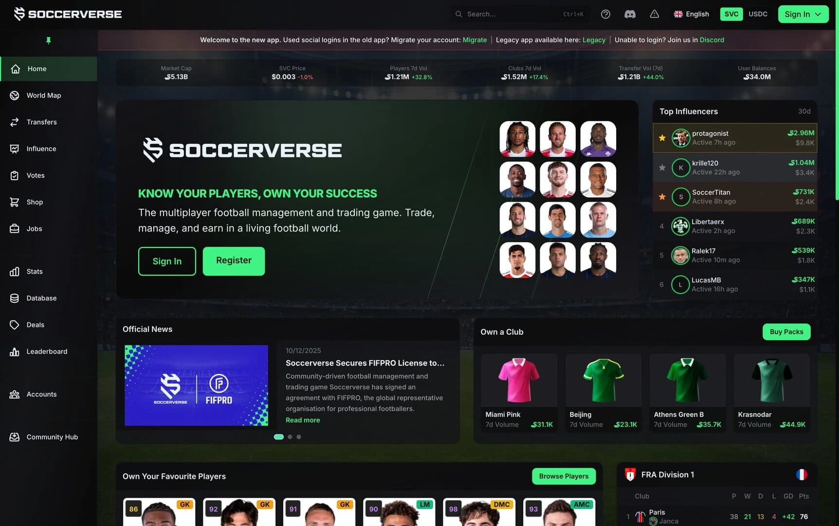 Soccerverse screenshot 5