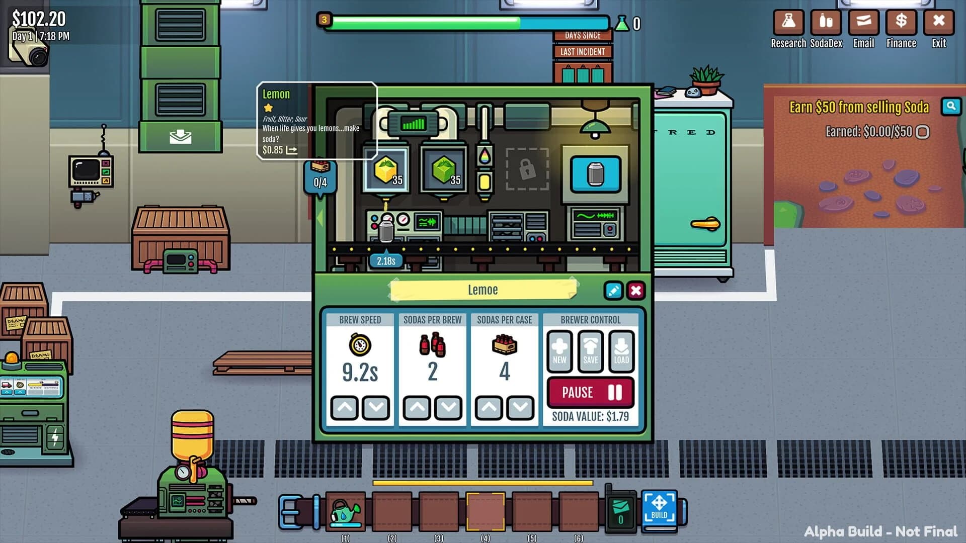 Soda Story: Brewing Tycoon screenshot 1