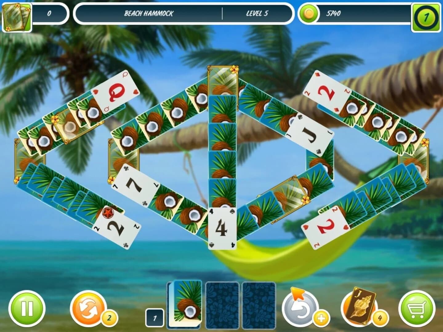 Solitaire Beach Season 2 screenshot 5