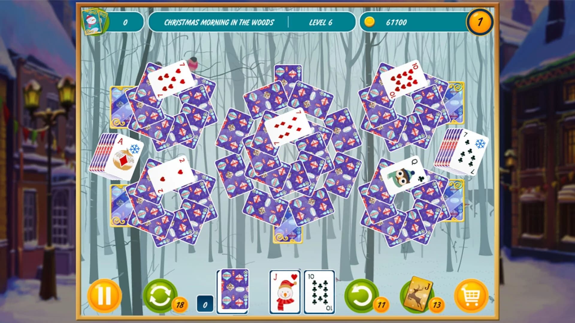 Solitaire Christmas: Match 2 Cards screenshot 2