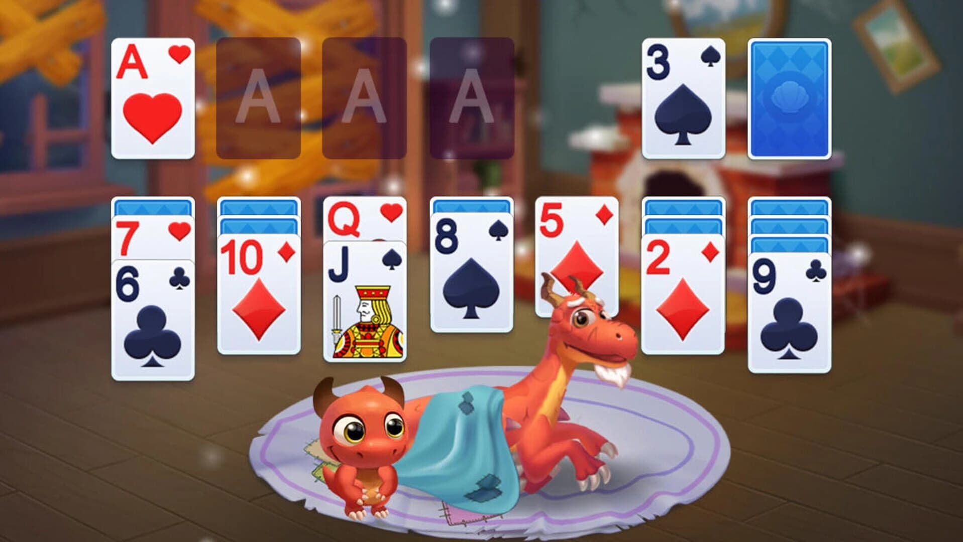 Solitaire Dragons screenshot 1