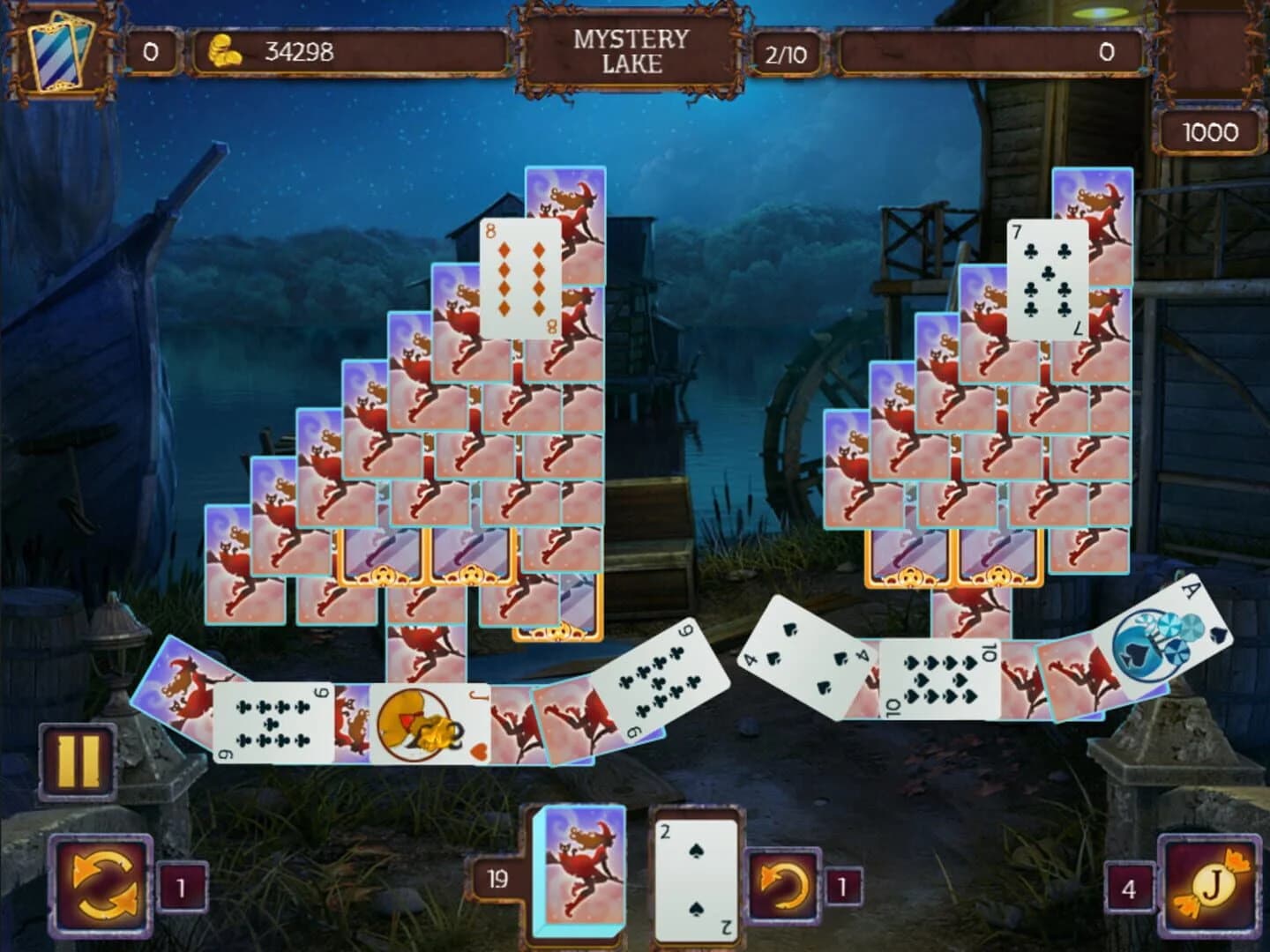 Solitaire Game Halloween screenshot 3