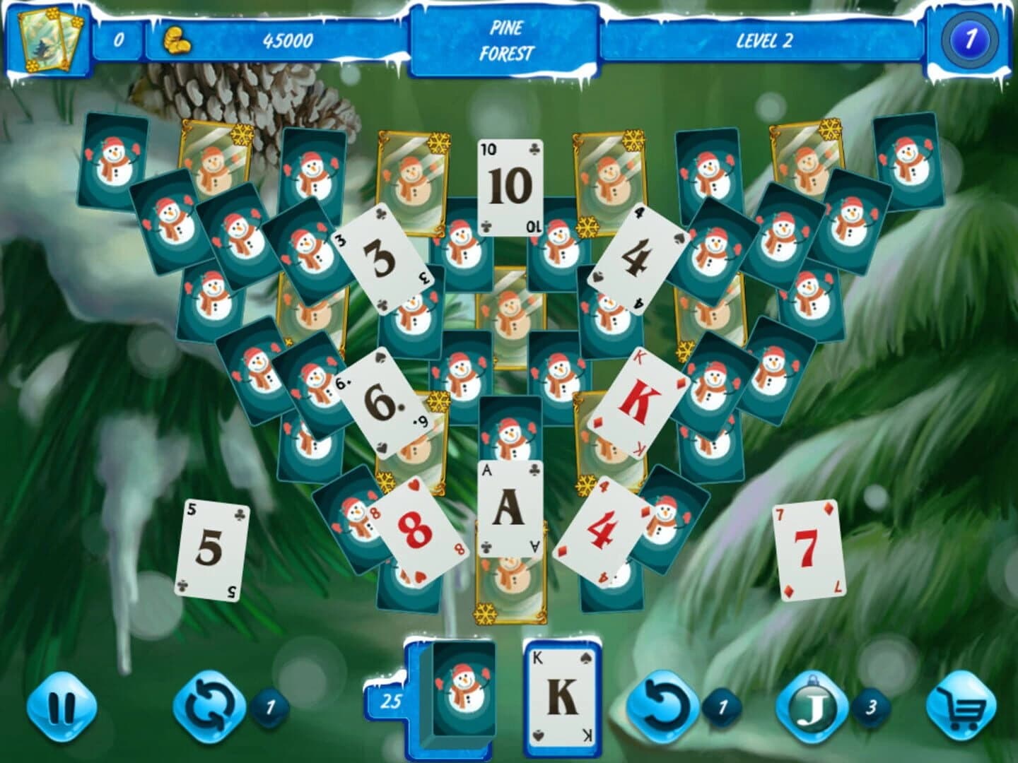 Solitaire Jack Frost: Winter Adventures 3 screenshot 4
