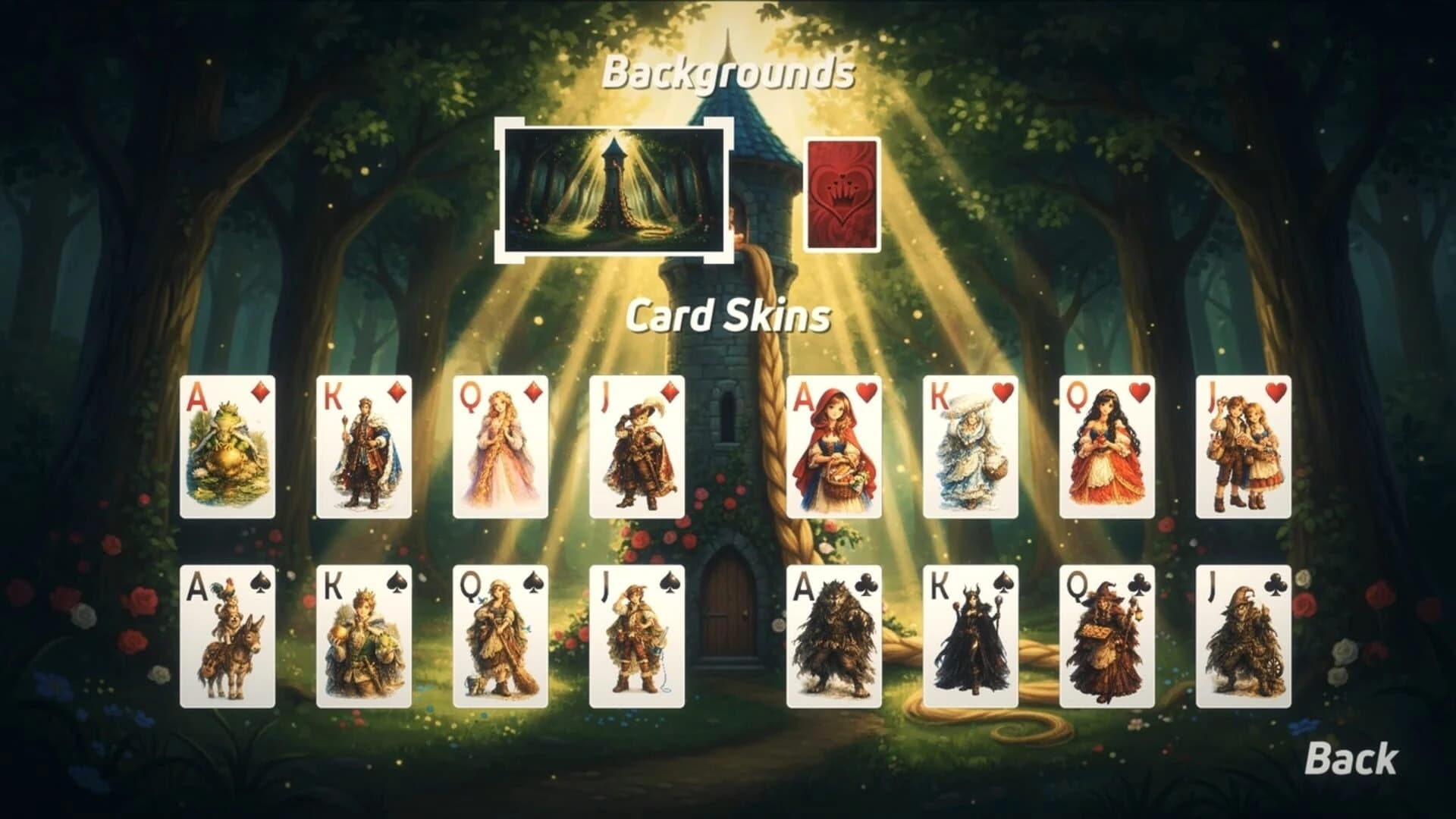 Solitaire Legends: Fables and Fairytales screenshot 2