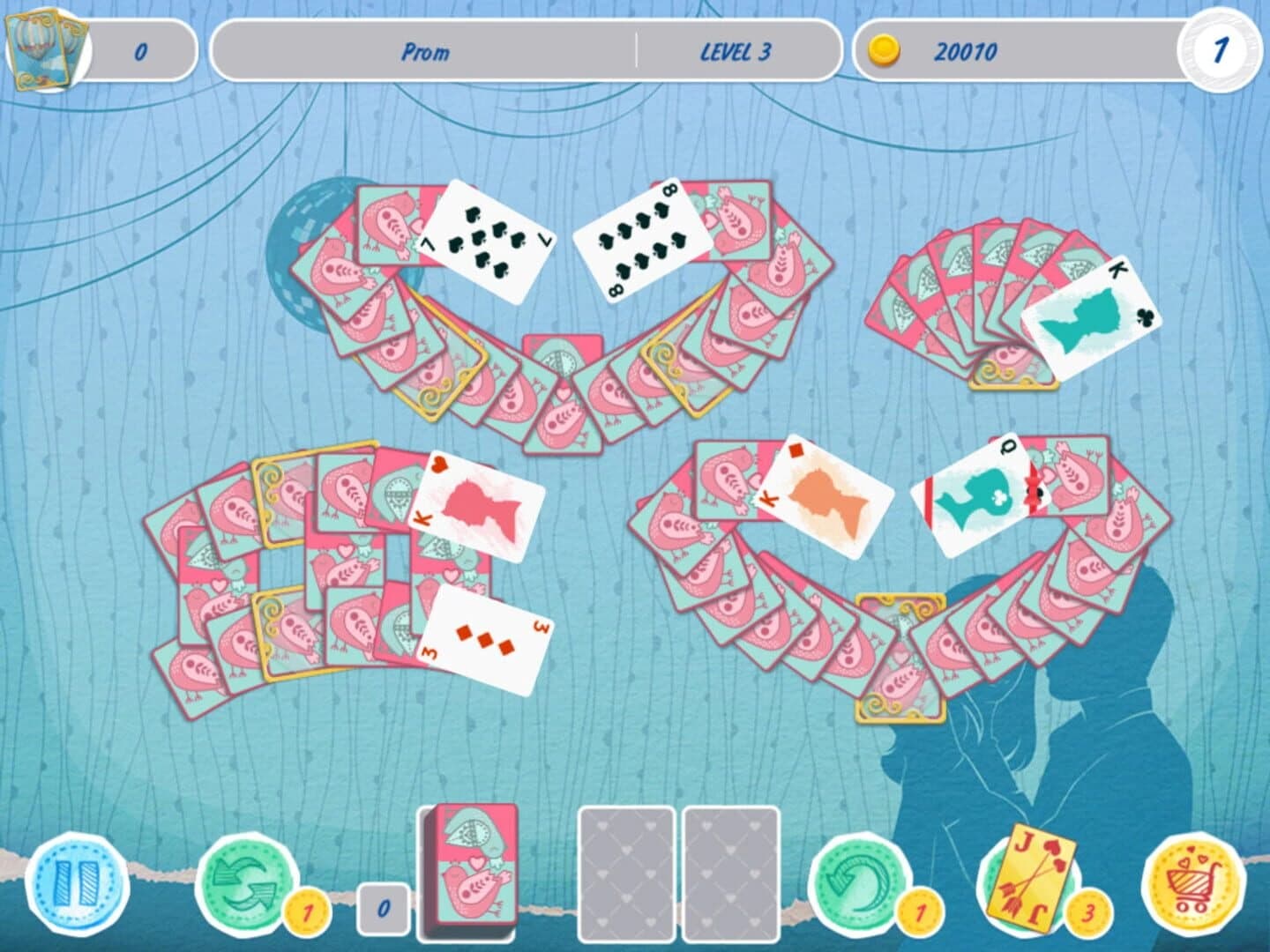 Solitaire: Match 2 Cards - Valentine's Day screenshot 5