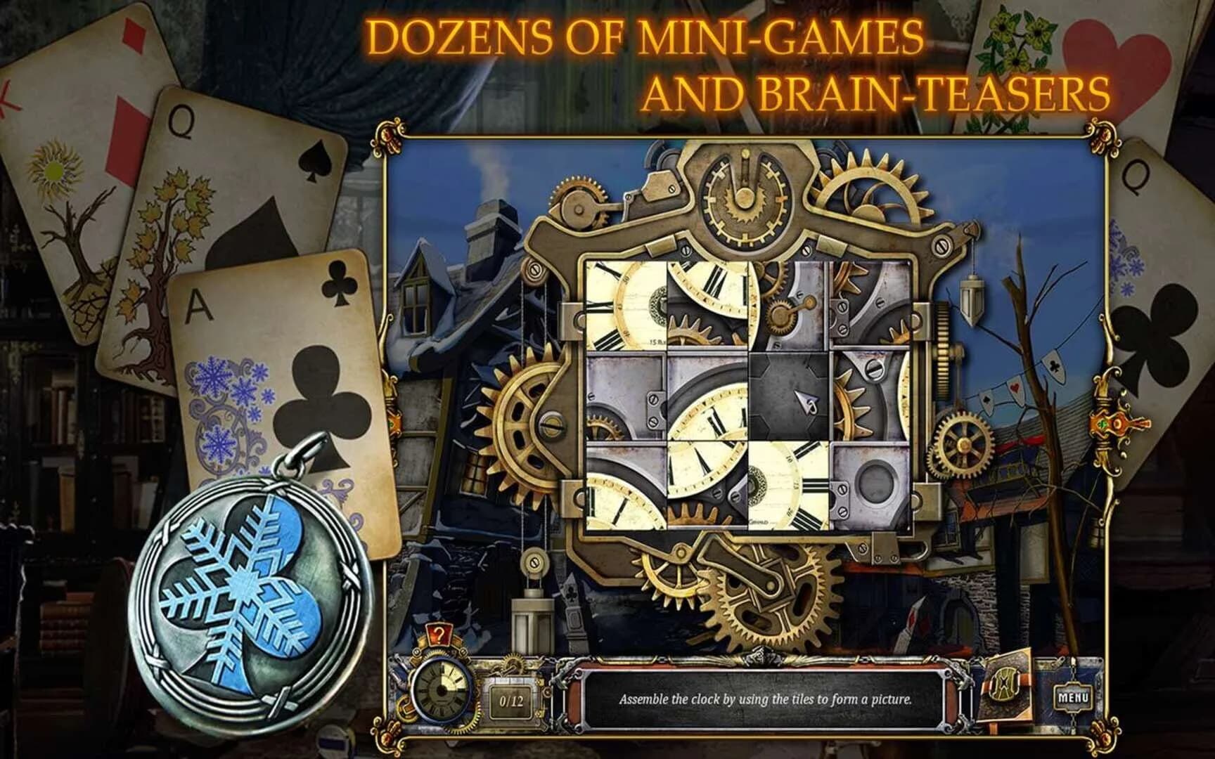 Solitaire Mystery: Four Seasons screenshot 1