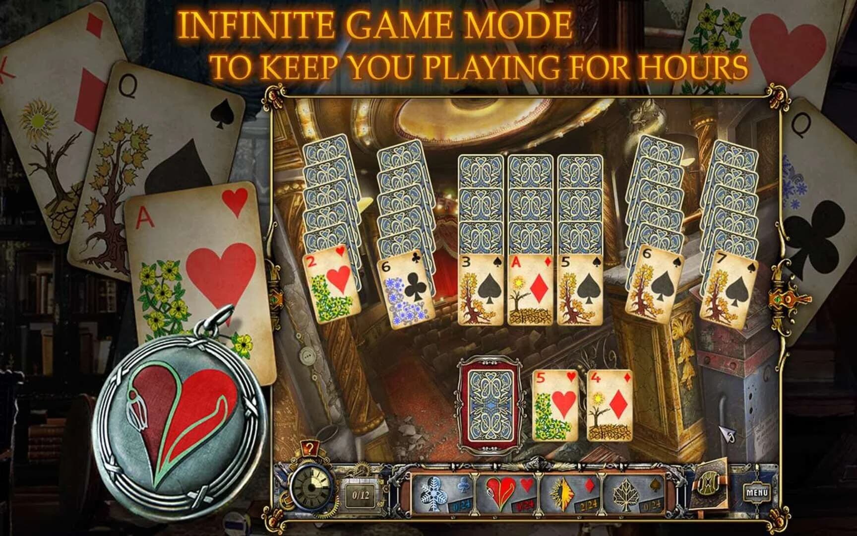Solitaire Mystery: Four Seasons screenshot 2