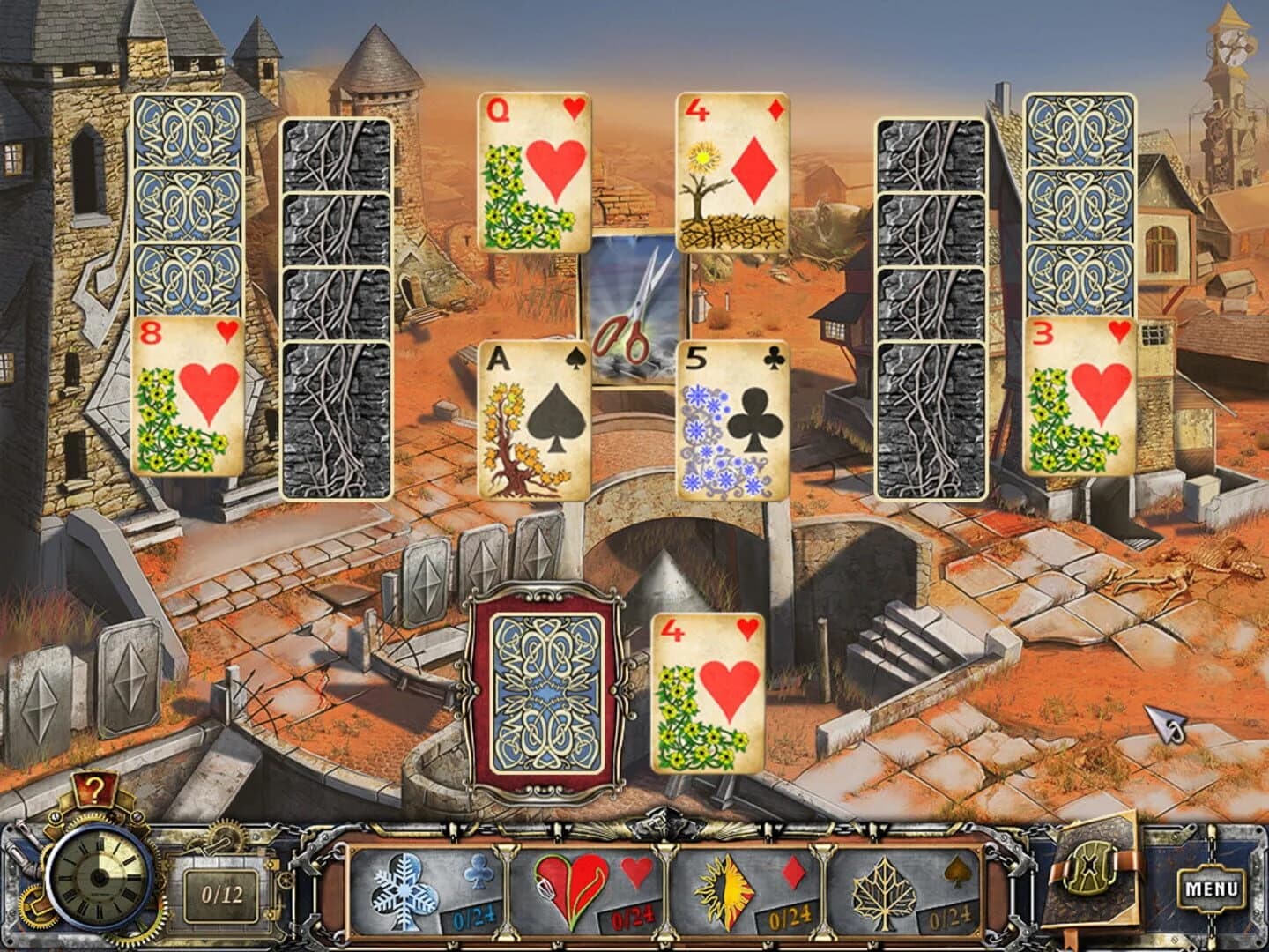Solitaire Mystery: Four Seasons screenshot 5