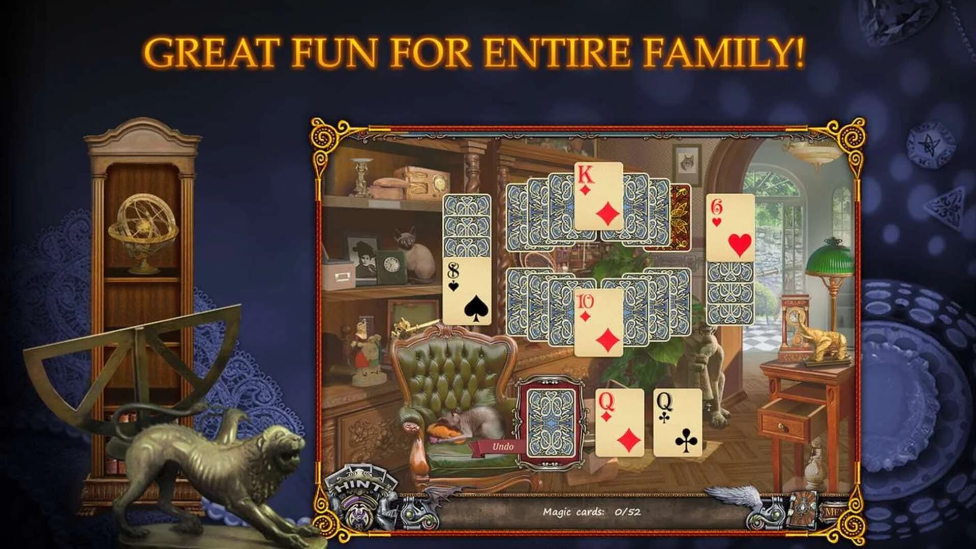 Solitaire Mystery: Stolen Power screenshot 5