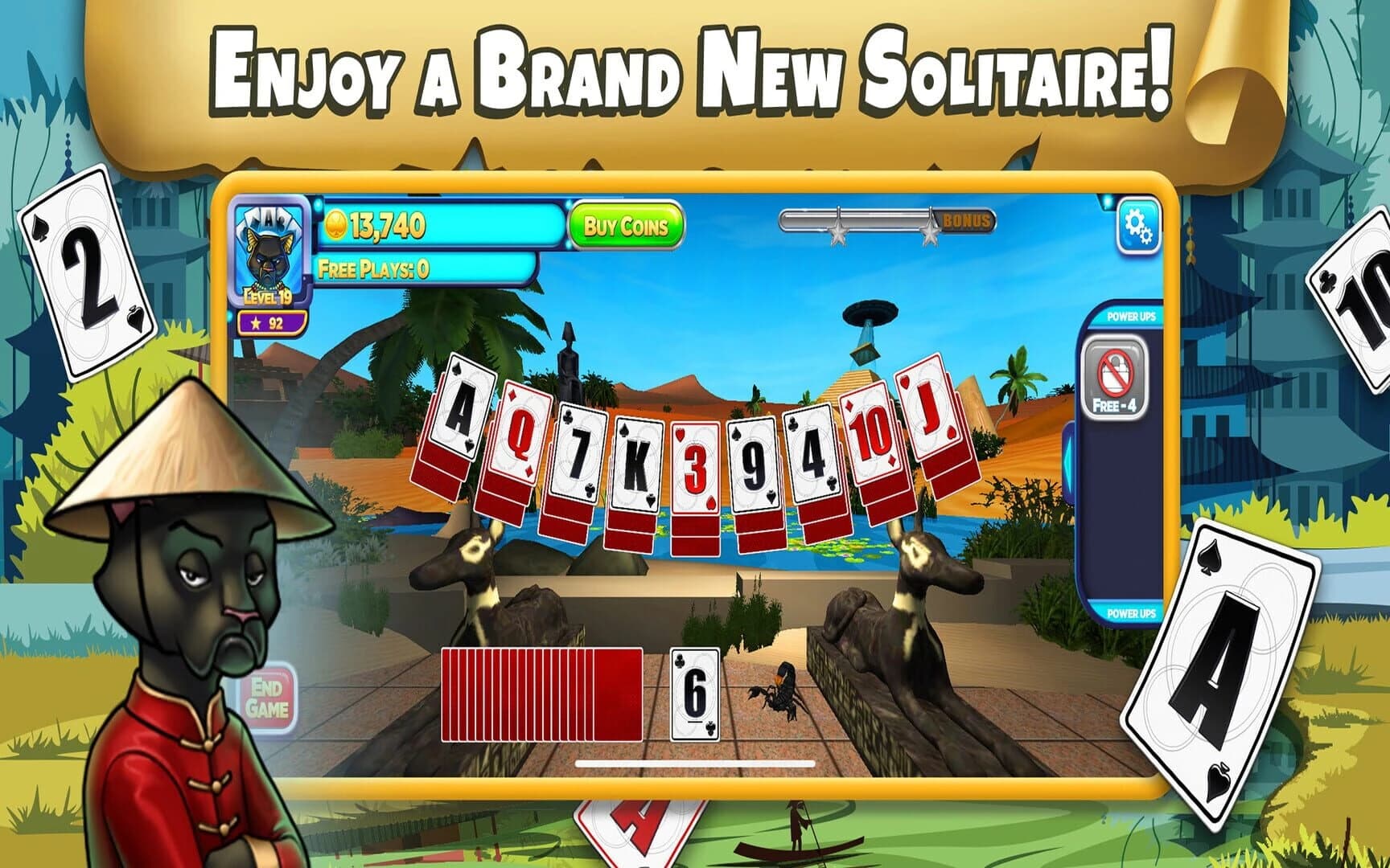 Solitaire Time Warp screenshot 1