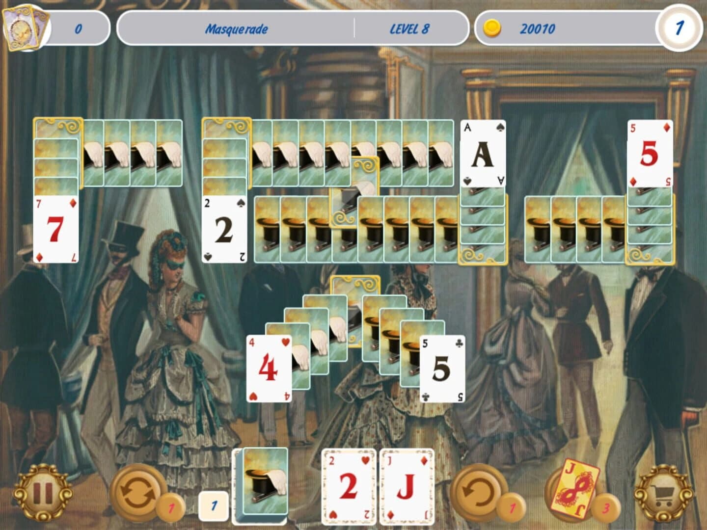 Solitaire: Victorian Picnic screenshot 4