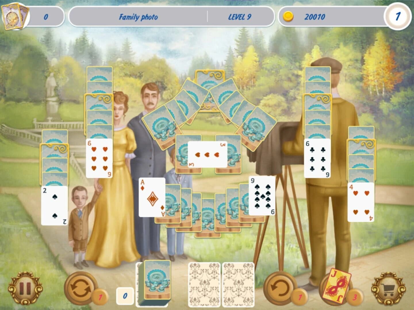 Solitaire: Victorian Picnic screenshot 3