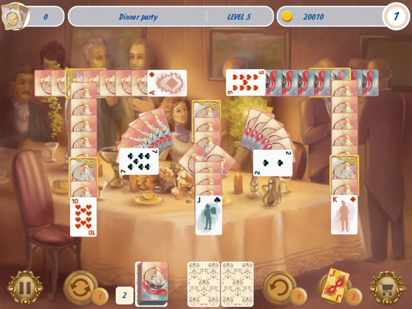 Solitaire: Victorian Picnic screenshot 2